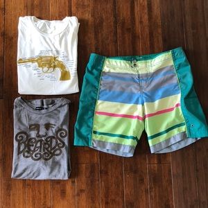 Alternative Men Tees and 21Men Swim Trunks!